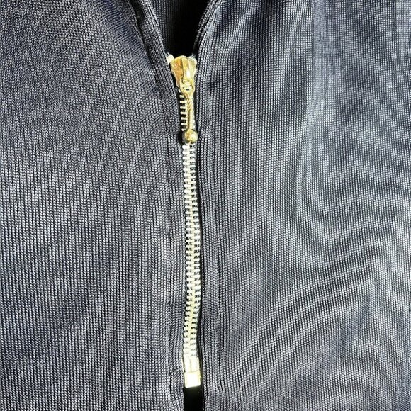 Vintage Zip up Voices Top Navy medium - Picture 3 of 8